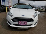 2019 Ford Fiesta Se White vin: 3FADP4BJ6KM150596