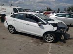 2019 Ford Fiesta Se White vin: 3FADP4BJ6KM158231