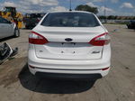 2019 Ford Fiesta Se White vin: 3FADP4BJ6KM158231