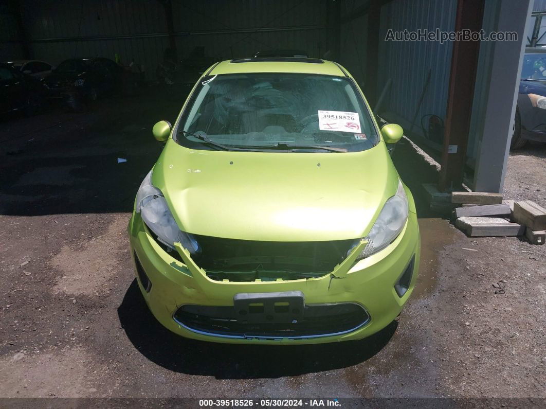 2011 Ford Fiesta Se Green vin: 3FADP4BJ7BM159551