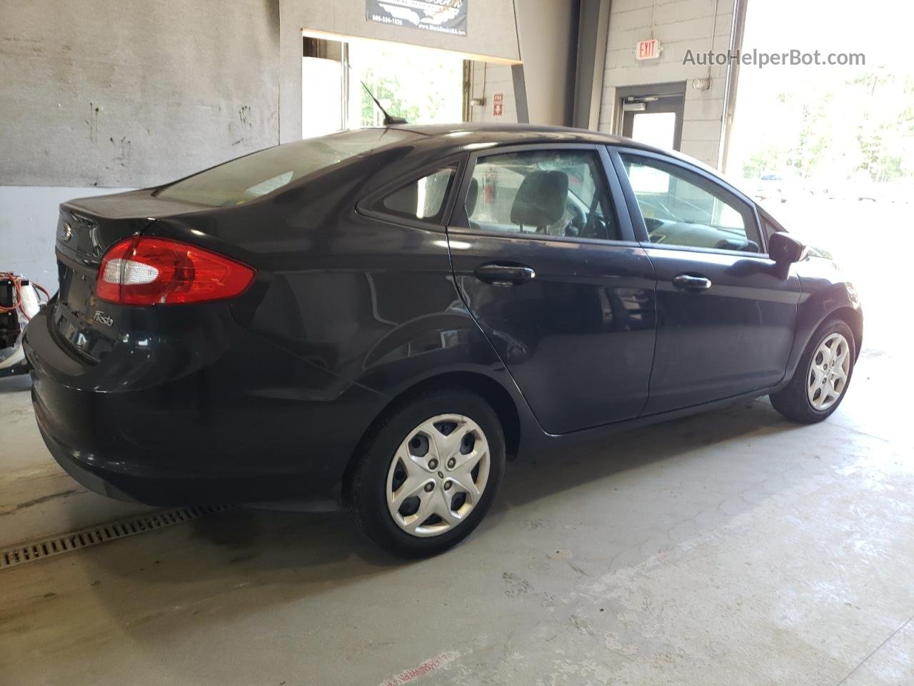 2011 Ford Fiesta Se Black vin: 3FADP4BJ7BM175135