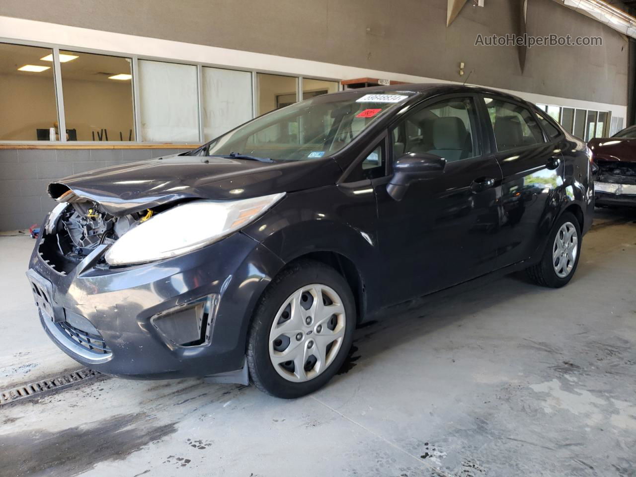 2011 Ford Fiesta Se Black vin: 3FADP4BJ7BM175135