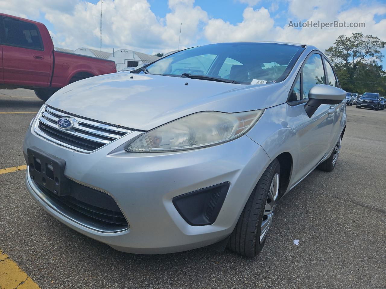 2011 Ford Fiesta Se Silver vin: 3FADP4BJ7BM216377