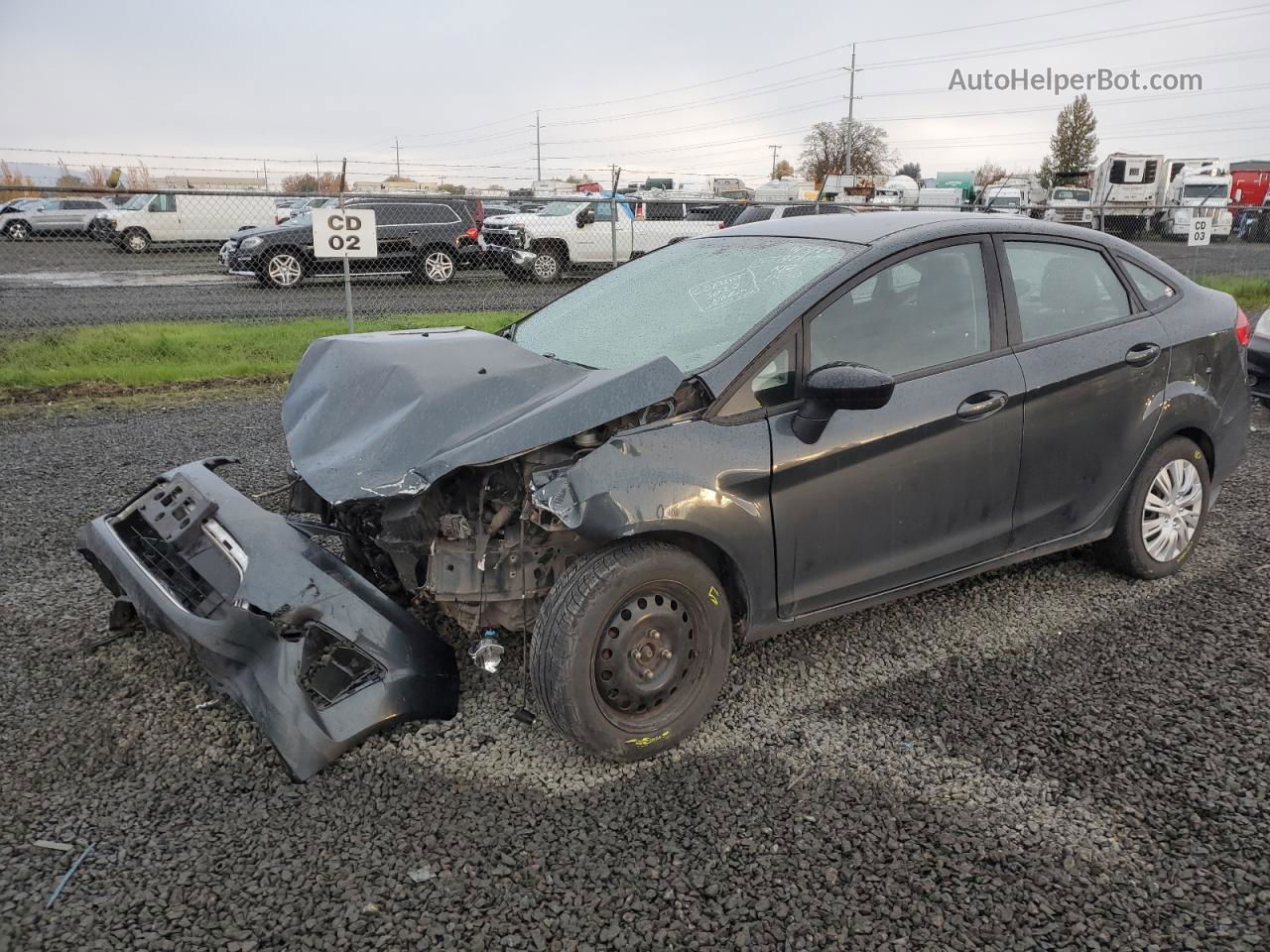 2011 Ford Fiesta Se Charcoal vin: 3FADP4BJ7BM223569