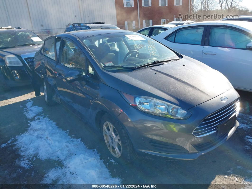 2015 Ford Fiesta Se Серый vin: 3FADP4BJ7FM100408