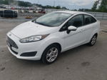 2015 Ford Fiesta Se White vin: 3FADP4BJ7FM144523