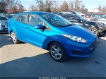 2015 Ford Fiesta Se Blue vin: 3FADP4BJ7FM145297