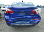 2015 Ford Fiesta Se Синий vin: 3FADP4BJ7FM189428