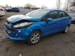 2015 Ford Fiesta Se Blue vin: 3FADP4BJ7FM197500