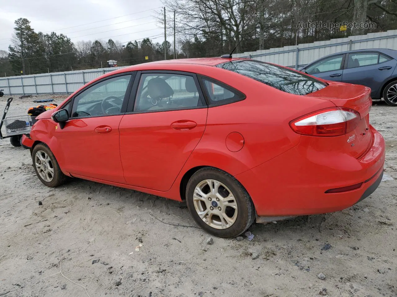 2015 Ford Fiesta Se Red vin: 3FADP4BJ7FM214117