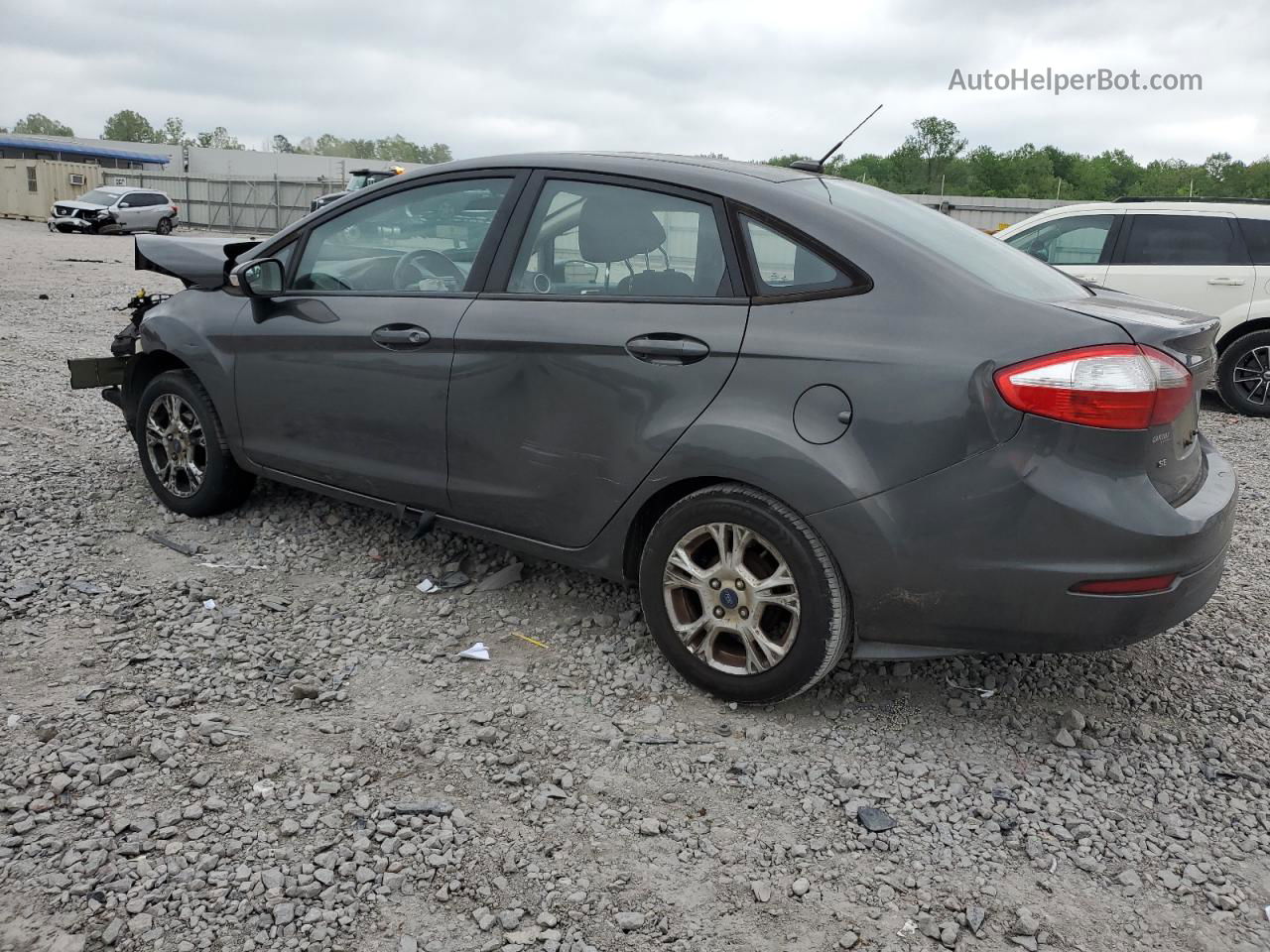 2016 Ford Fiesta Se Gray vin: 3FADP4BJ7GM146547