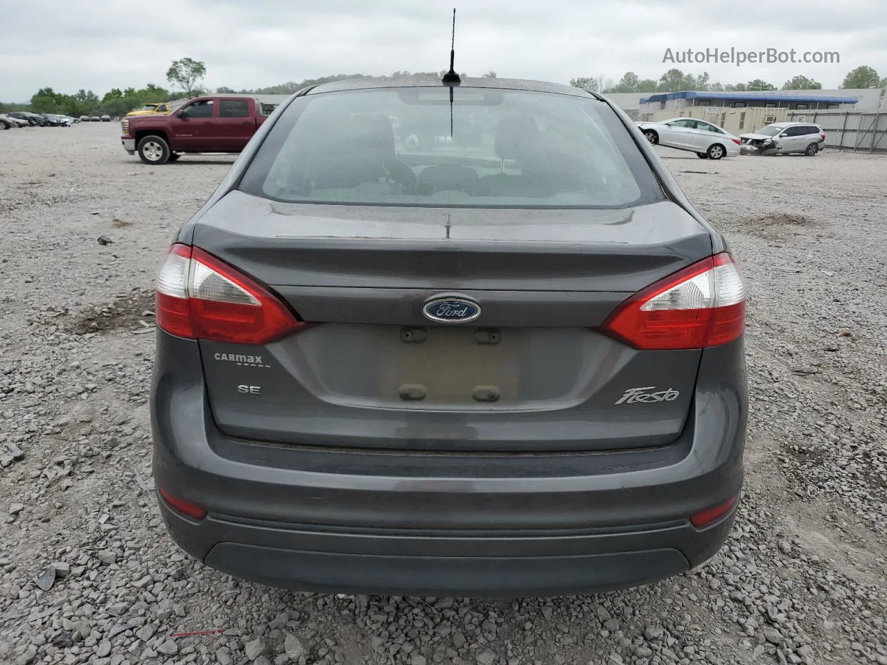 2016 Ford Fiesta Se Gray vin: 3FADP4BJ7GM146547