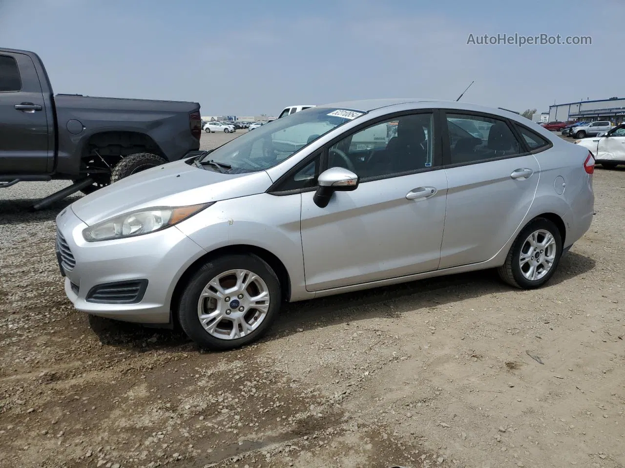 2016 Ford Fiesta Se Silver vin: 3FADP4BJ7GM149951