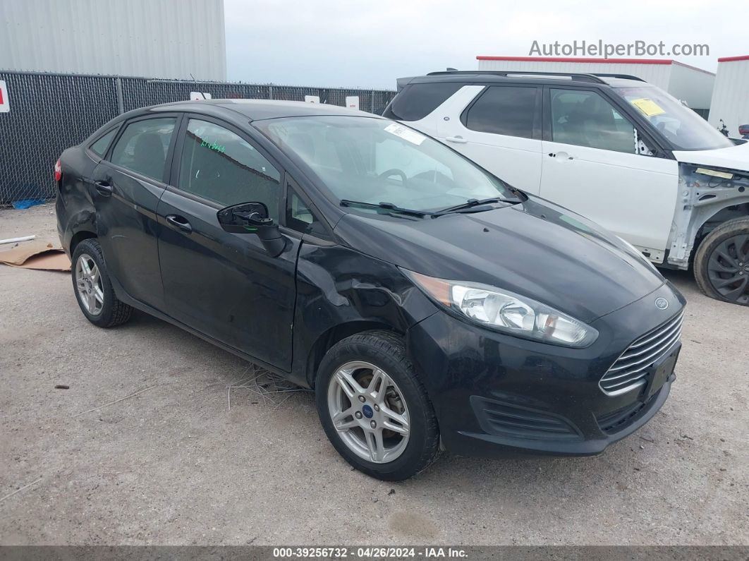 2017 Ford Fiesta Se Black vin: 3FADP4BJ7HM113680