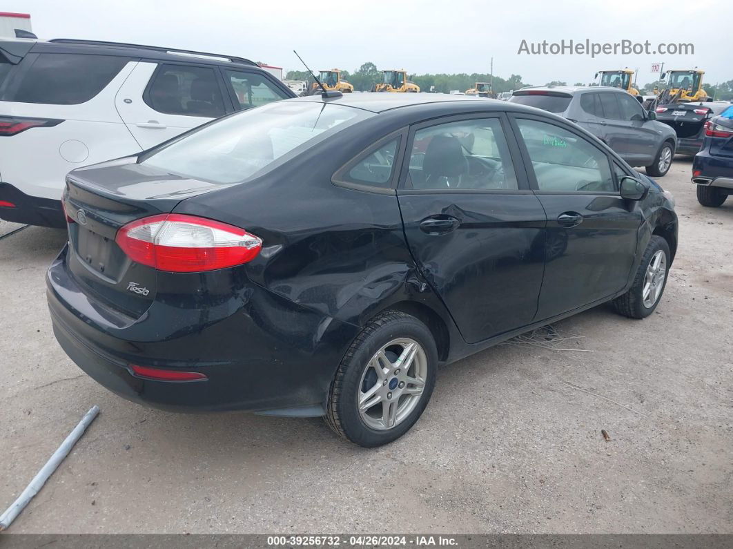 2017 Ford Fiesta Se Black vin: 3FADP4BJ7HM113680