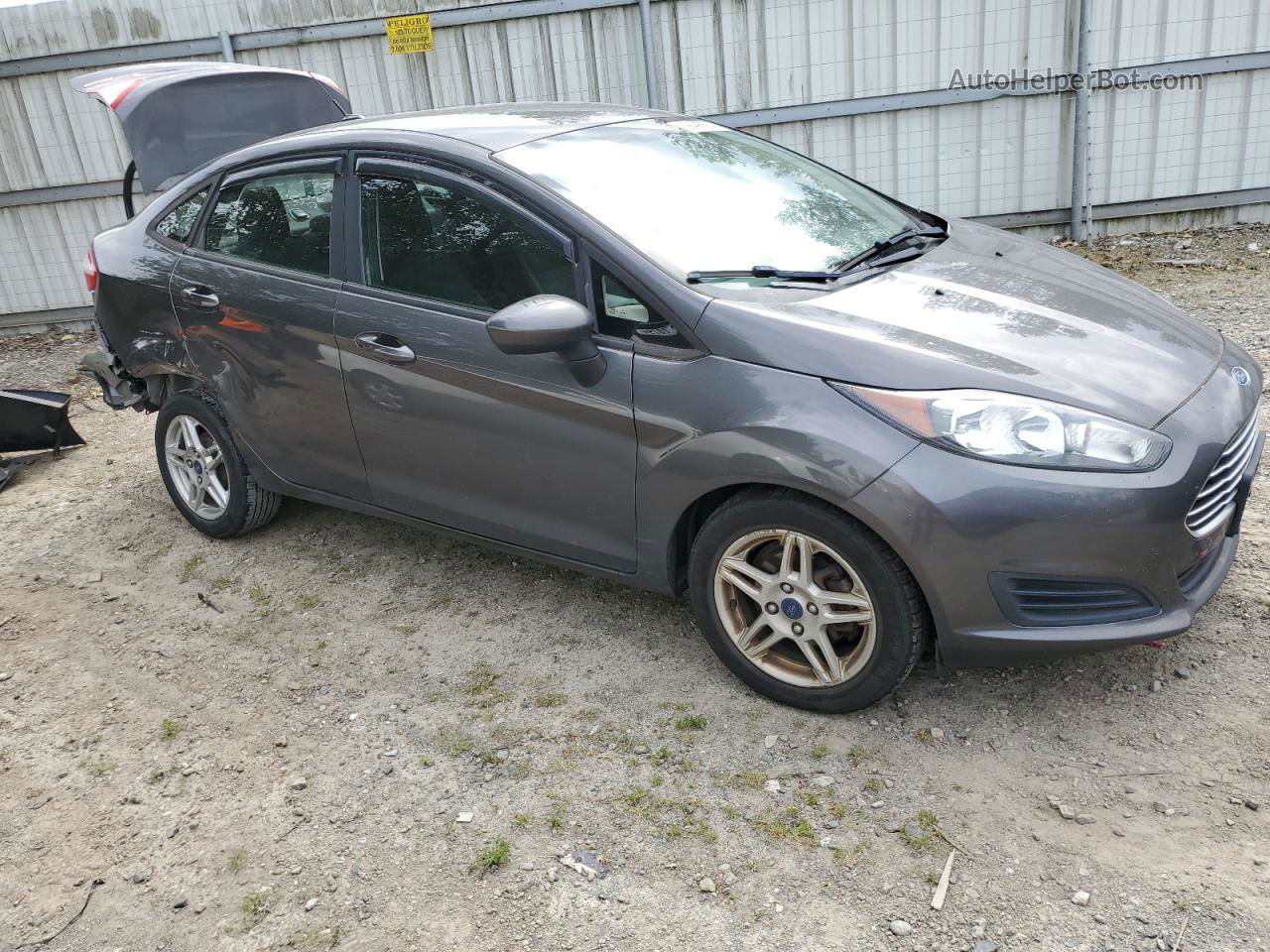 2017 Ford Fiesta Se Charcoal vin: 3FADP4BJ7HM118992