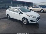2017 Ford Fiesta Se White vin: 3FADP4BJ7HM129278