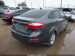 2017 Ford Fiesta Se Gray vin: 3FADP4BJ7HM134982