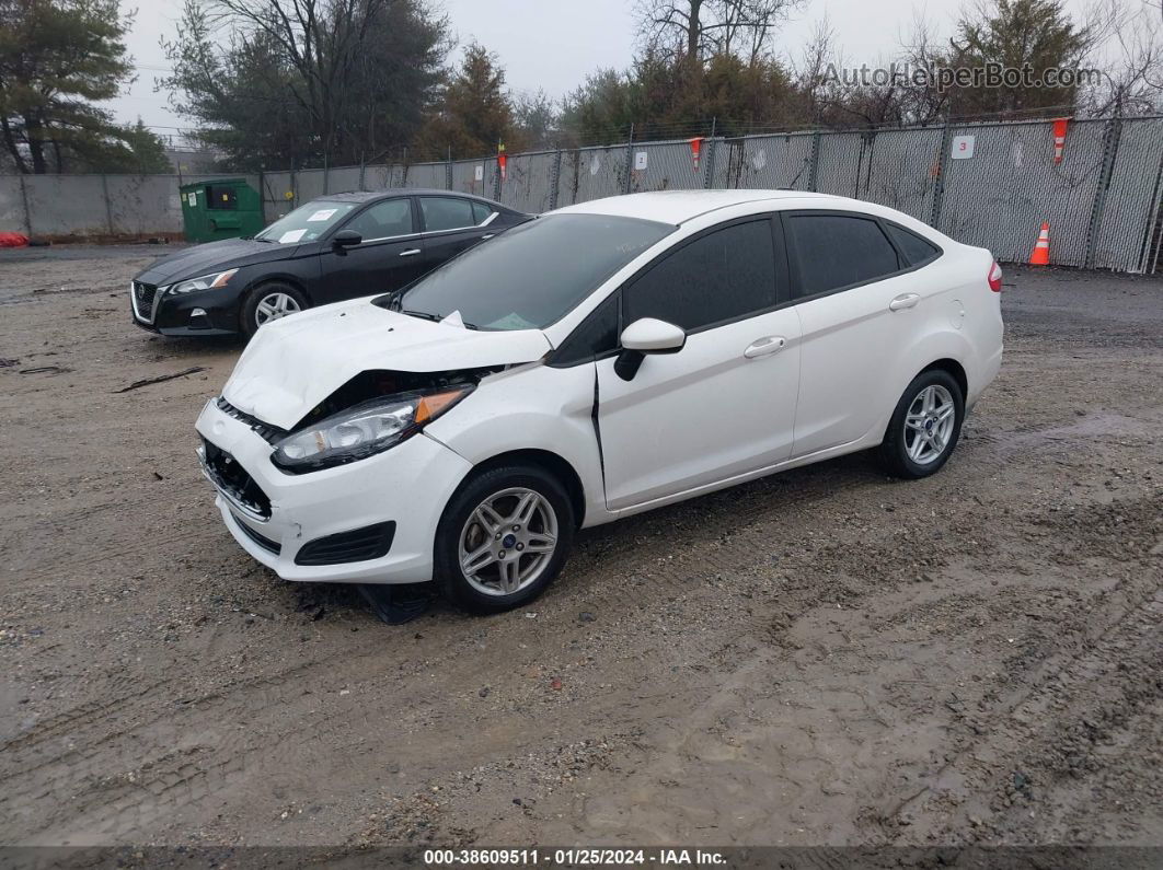 2017 Ford Fiesta Se White vin: 3FADP4BJ7HM149532