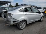 2017 Ford Fiesta Se Silver vin: 3FADP4BJ7HM168517