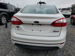 2019 Ford Fiesta Se White vin: 3FADP4BJ7KM144547