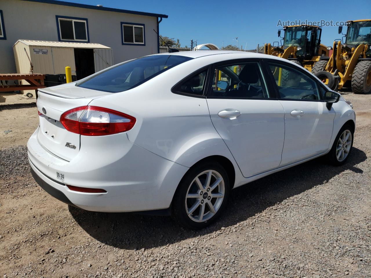 2019 Ford Fiesta Se Белый vin: 3FADP4BJ7KM148422