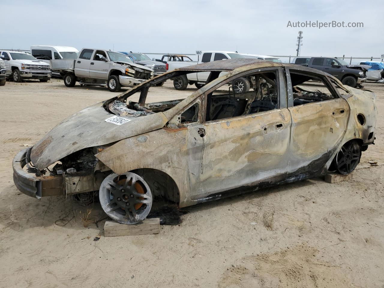2019 Ford Fiesta Se Burn vin: 3FADP4BJ7KM156889