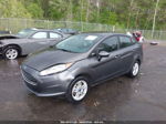 2019 Ford Fiesta Se Gray vin: 3FADP4BJ7KM161414