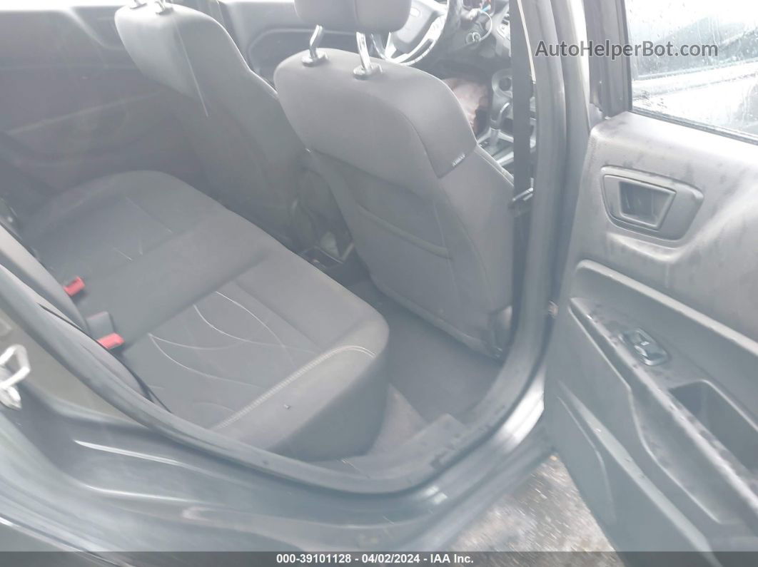 2019 Ford Fiesta Se Gray vin: 3FADP4BJ7KM161414