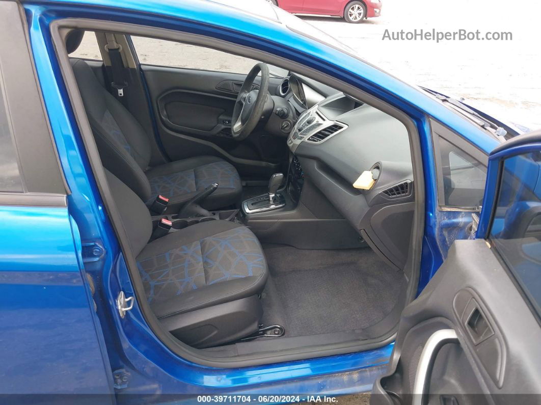 2011 Ford Fiesta Se Blue vin: 3FADP4BJ8BM115252