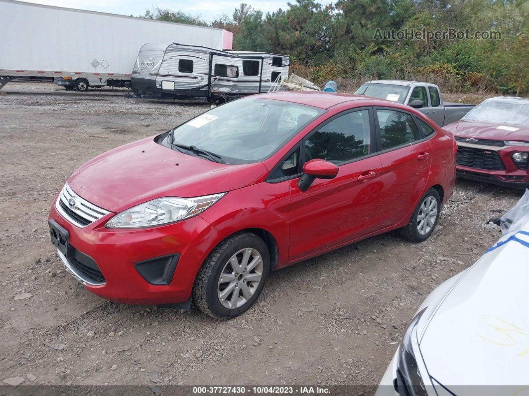 2011 Ford Fiesta Se Red vin: 3FADP4BJ8BM121617