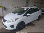 2011 Ford Fiesta Se White vin: 3FADP4BJ8BM228697