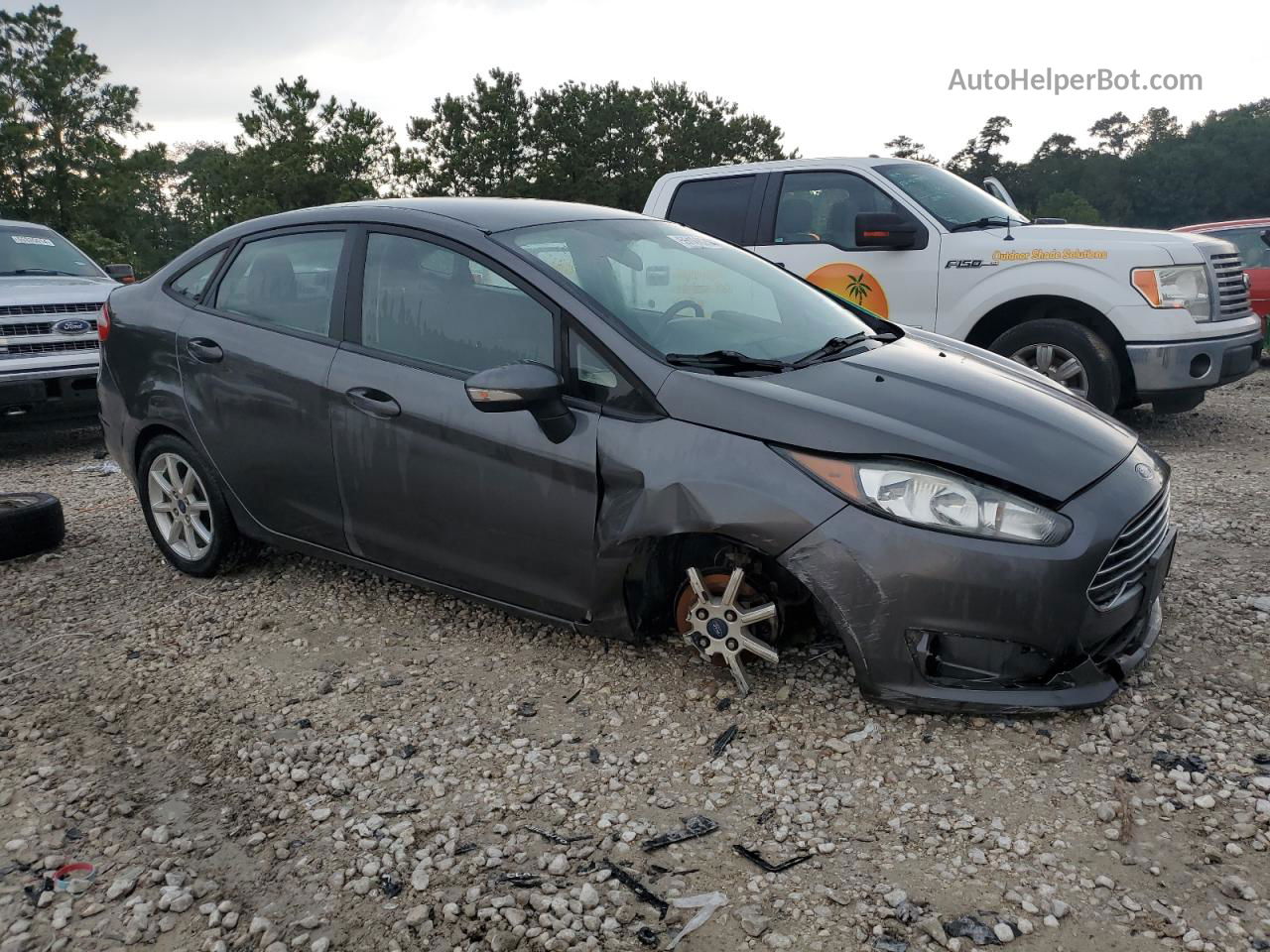 2015 Ford Fiesta Se Угольный vin: 3FADP4BJ8FM195707