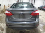 2015 Ford Fiesta Se Gray vin: 3FADP4BJ8FM211761