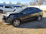 2015 Ford Fiesta Se Black vin: 3FADP4BJ8FM214109