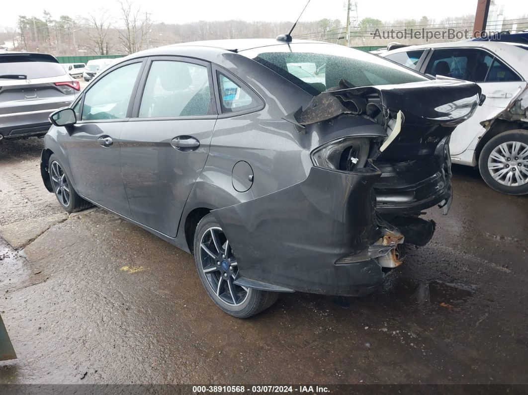 2016 Ford Fiesta Se Gray vin: 3FADP4BJ8GM102945