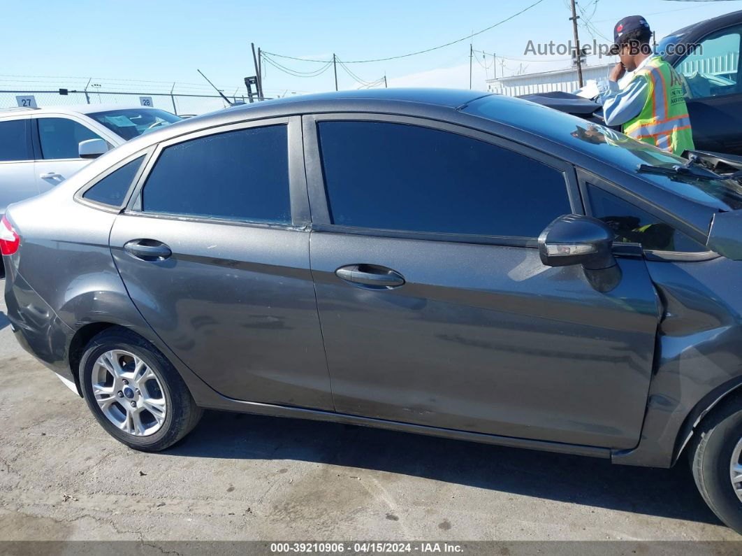 2016 Ford Fiesta Se Black vin: 3FADP4BJ8GM120992