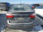 2016 Ford Fiesta Se Gray vin: 3FADP4BJ8GM130261