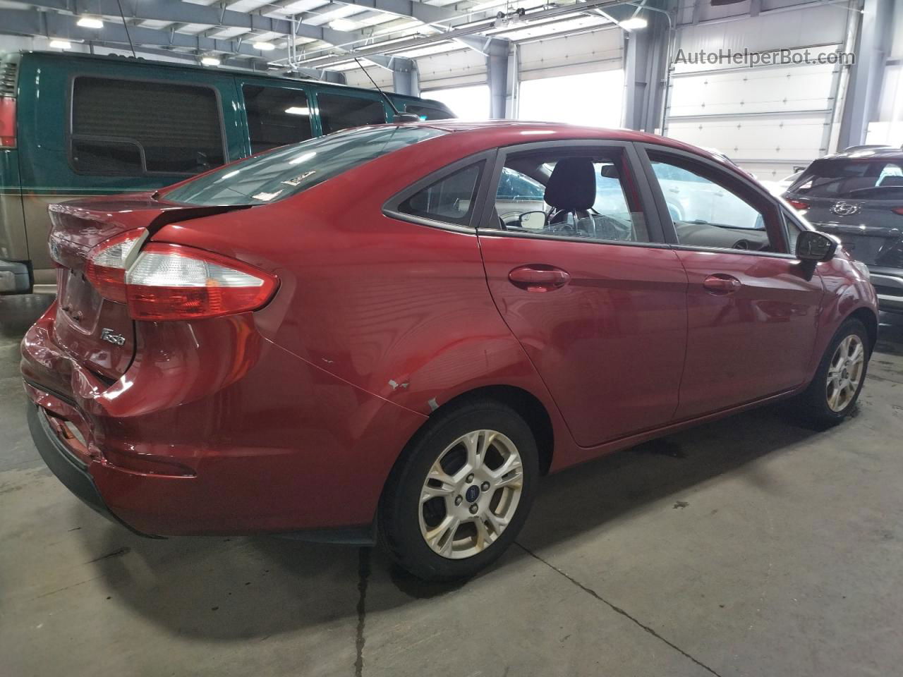 2016 Ford Fiesta Se Red vin: 3FADP4BJ8GM156245