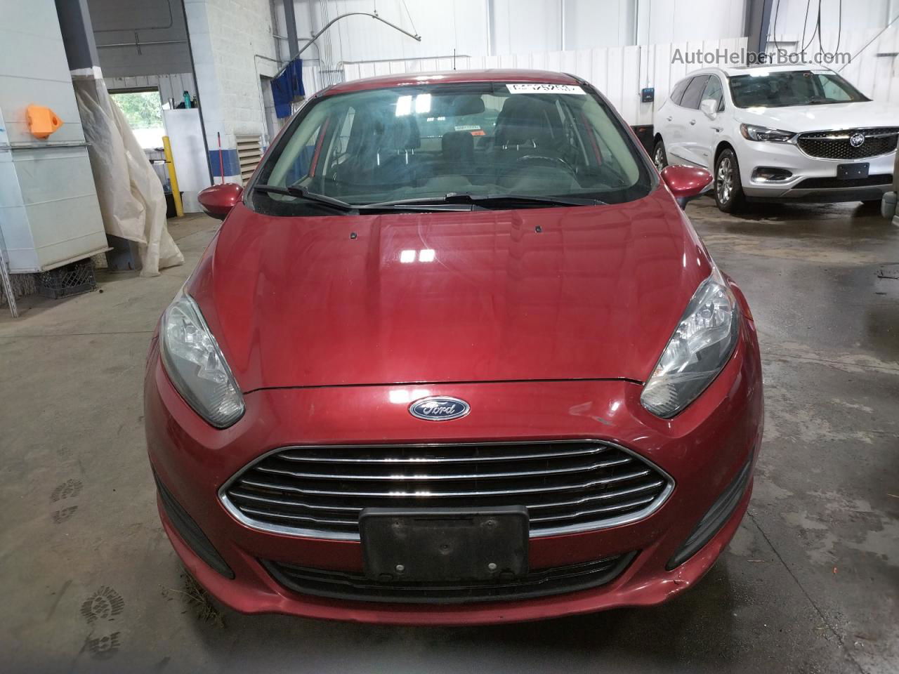 2016 Ford Fiesta Se Красный vin: 3FADP4BJ8GM156245