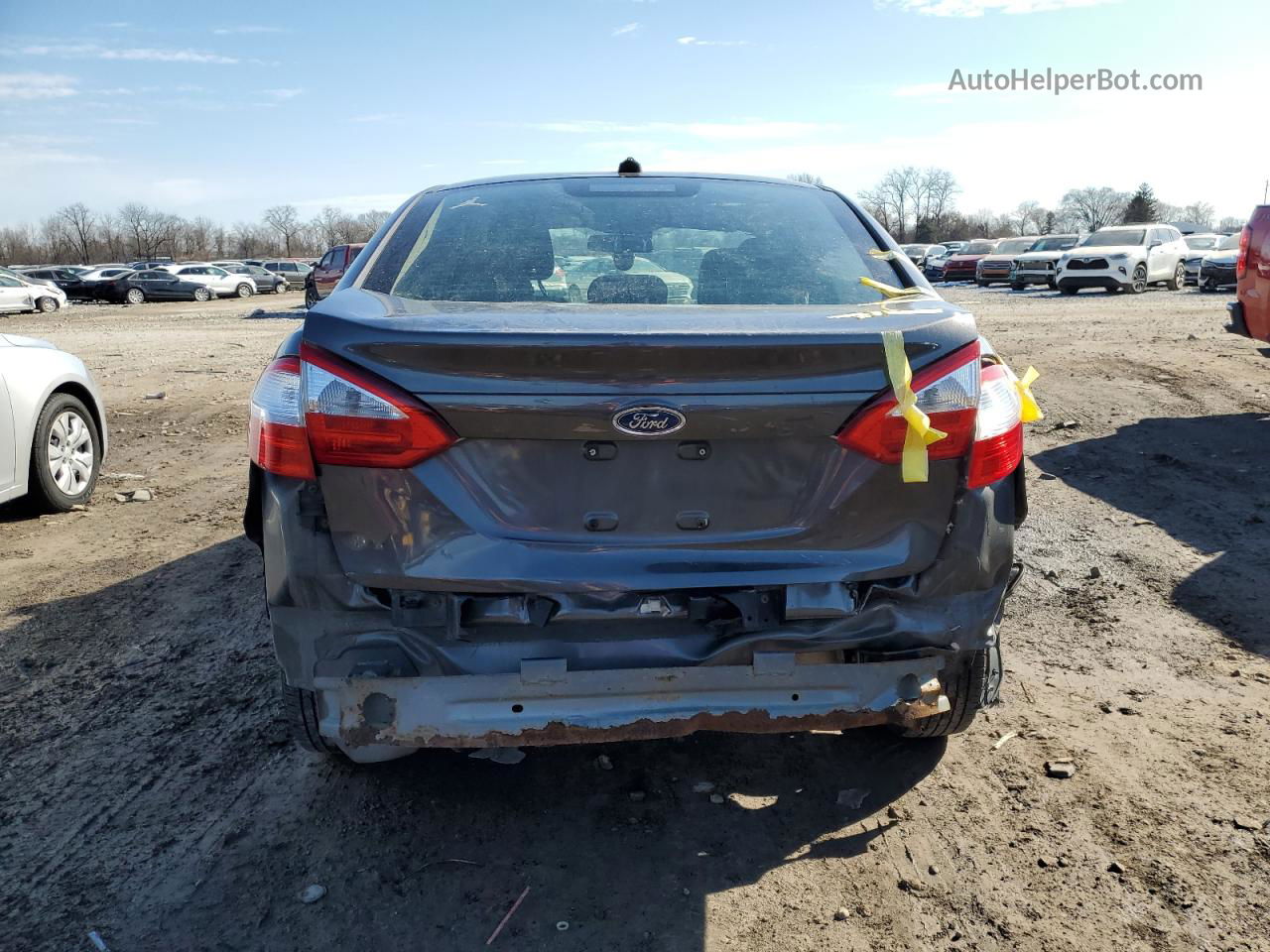 2017 Ford Fiesta Se Серый vin: 3FADP4BJ8HM110660