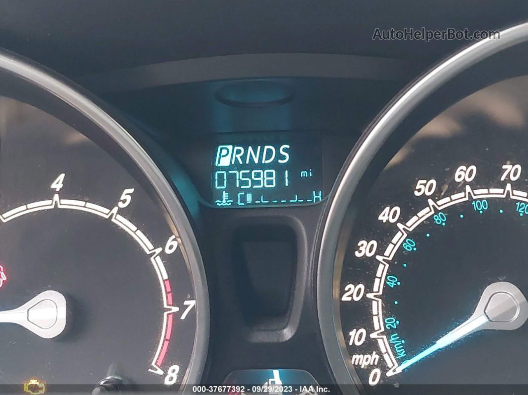 2017 Ford Fiesta Se Синий vin: 3FADP4BJ8HM130584