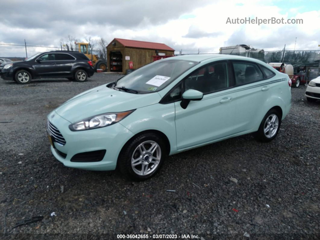 2017 Ford Fiesta Se Green vin: 3FADP4BJ8HM150110