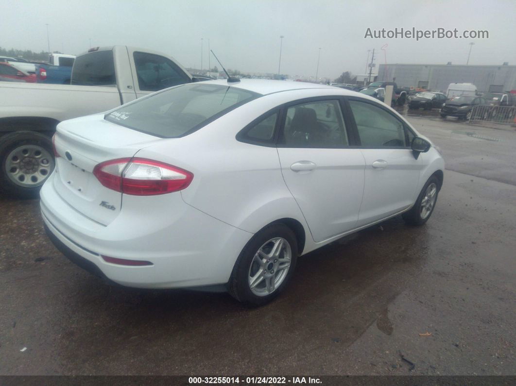 2019 Ford Fiesta Se Белый vin: 3FADP4BJ8KM123853