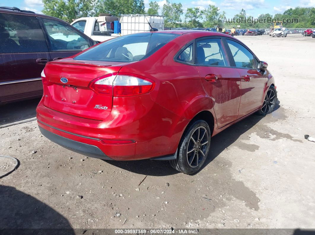 2019 Ford Fiesta Se Orange vin: 3FADP4BJ8KM147425