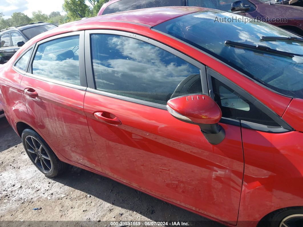 2019 Ford Fiesta Se Orange vin: 3FADP4BJ8KM147425