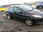 2019 Ford Fiesta Se Черный vin: 3FADP4BJ8KM155833