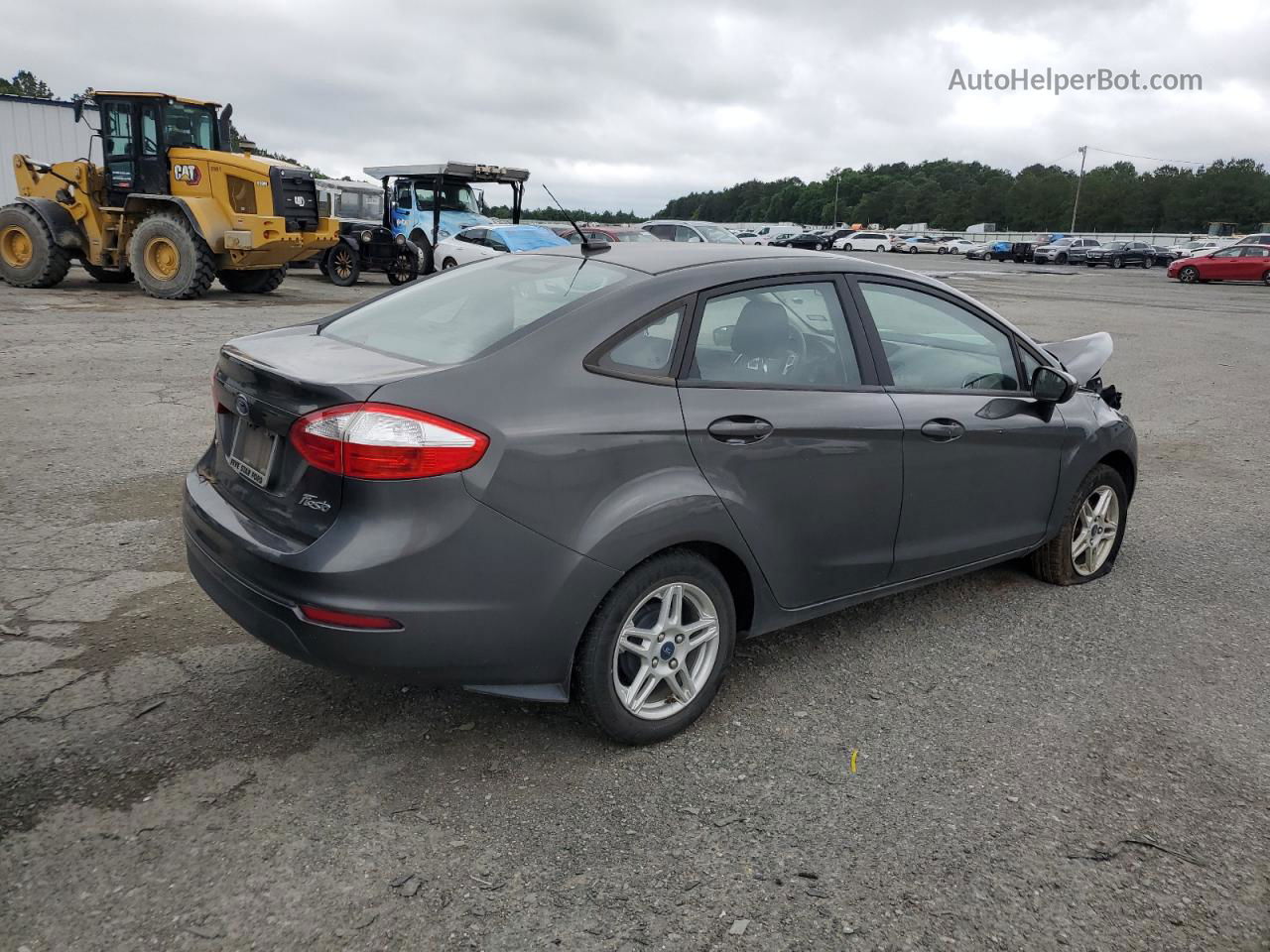 2019 Ford Fiesta Se Charcoal vin: 3FADP4BJ8KM159543