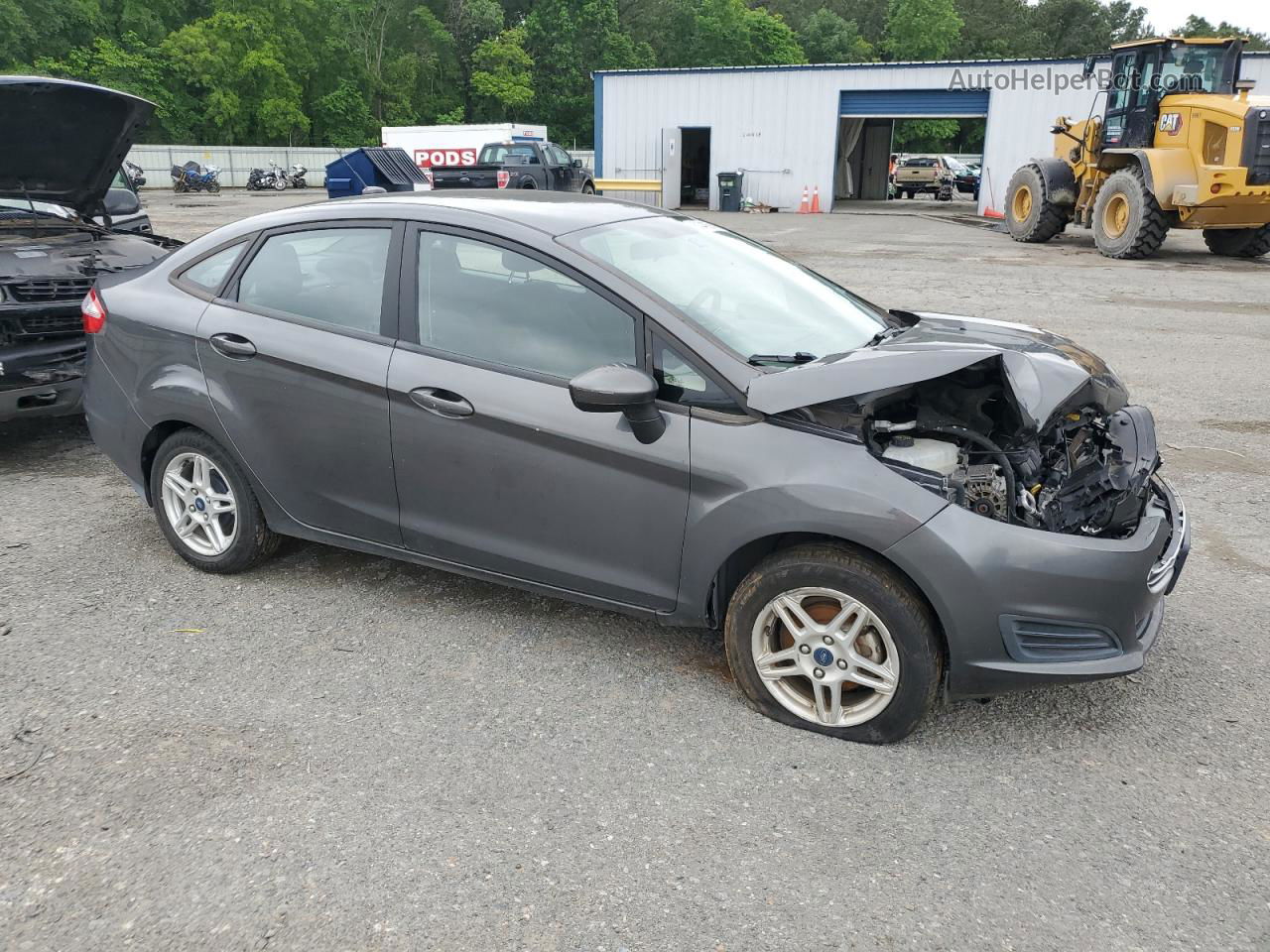 2019 Ford Fiesta Se Charcoal vin: 3FADP4BJ8KM159543