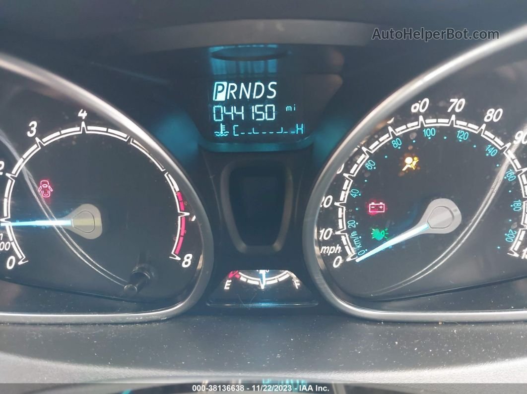 2019 Ford Fiesta Se Gray vin: 3FADP4BJ8KM161793